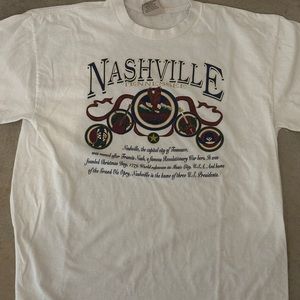 Vintage 90’s Nashville Tennessee Shirt Made in USA